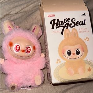 Labubu 'Have A Seat' Toy - Brown